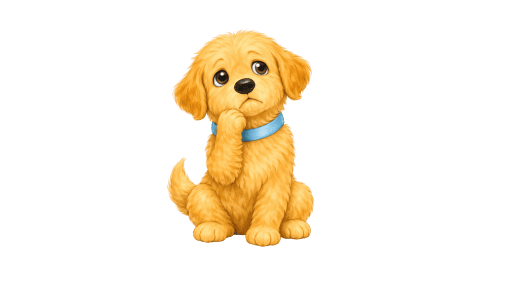 Image of Leo pondering the question he just asked himself about money.